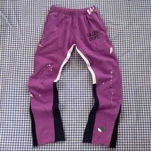 Gallery Dept Hip Hop Sweatpants Purple